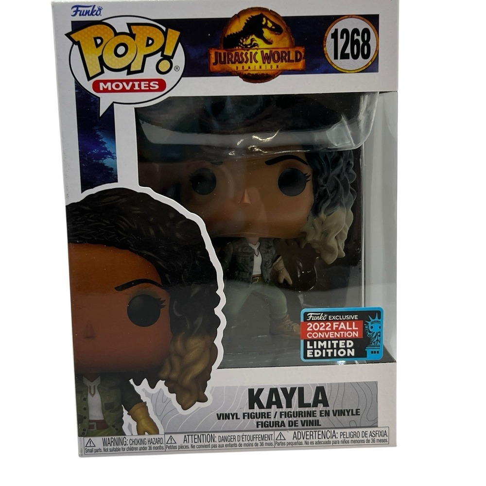 Funko POP! Kayla Jurassic‎ World Dominion Limited Edition #1268 Convention 2022